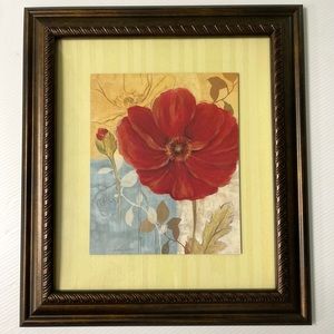 Cynthia Coulter Framed Flower Print